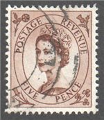 Great Britain Scott 299 Used